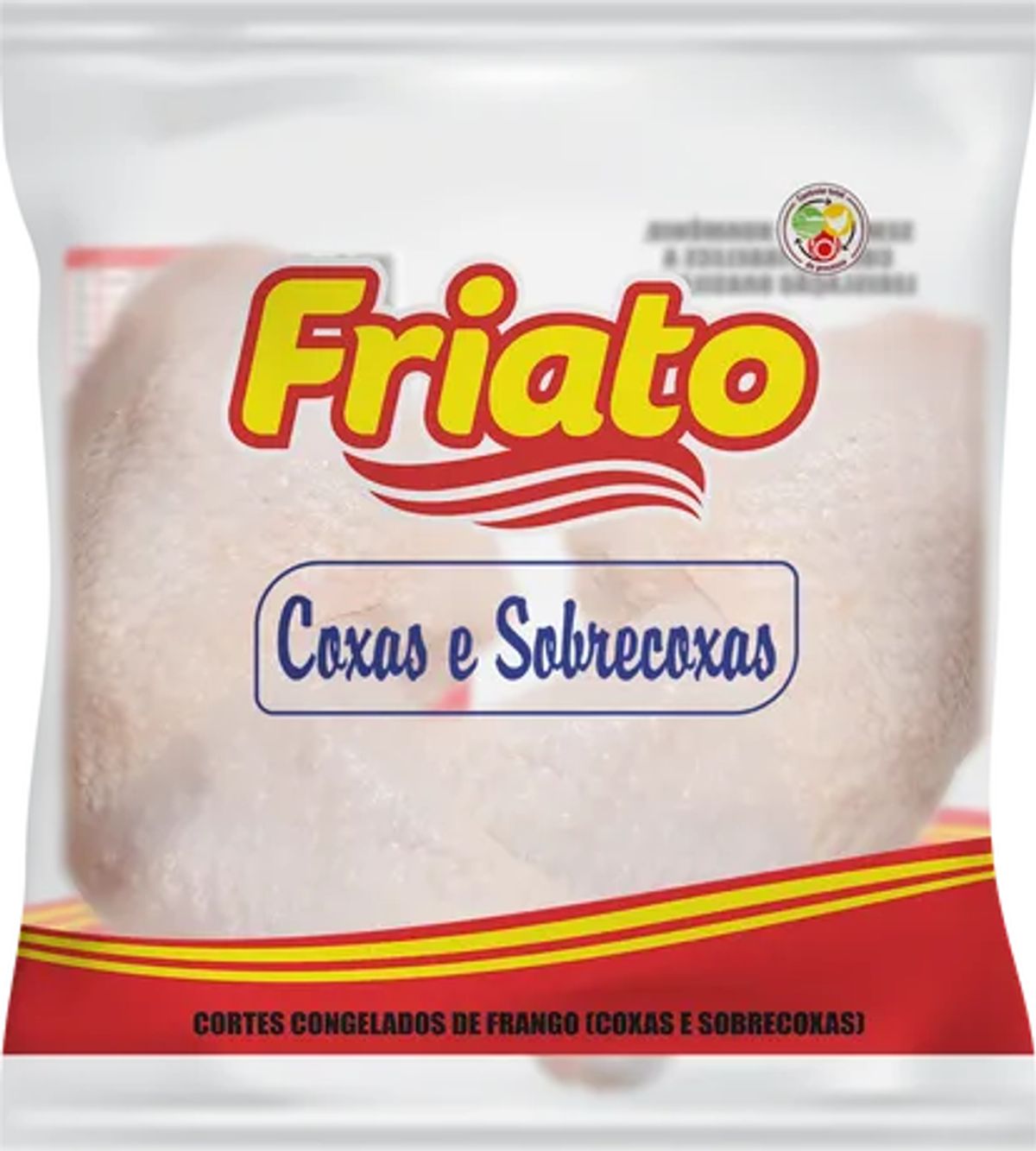 Coxa e Sobrecoxa de Frango Congelado Friato Aprox.1,4kg image number 0