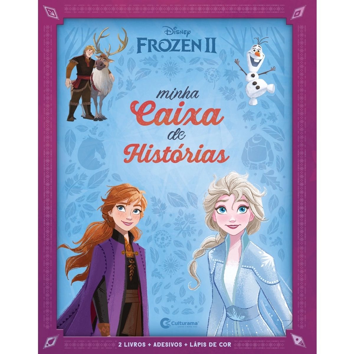 Kit de Livros Culturama Minha Caixa de Histórias Frozen II image number 0