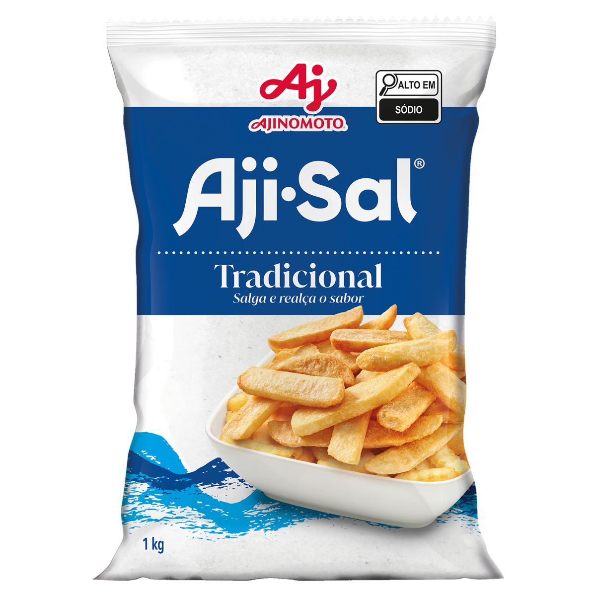 Realçador de Sabor Tradicional Aji-Sal Pacote 1kg