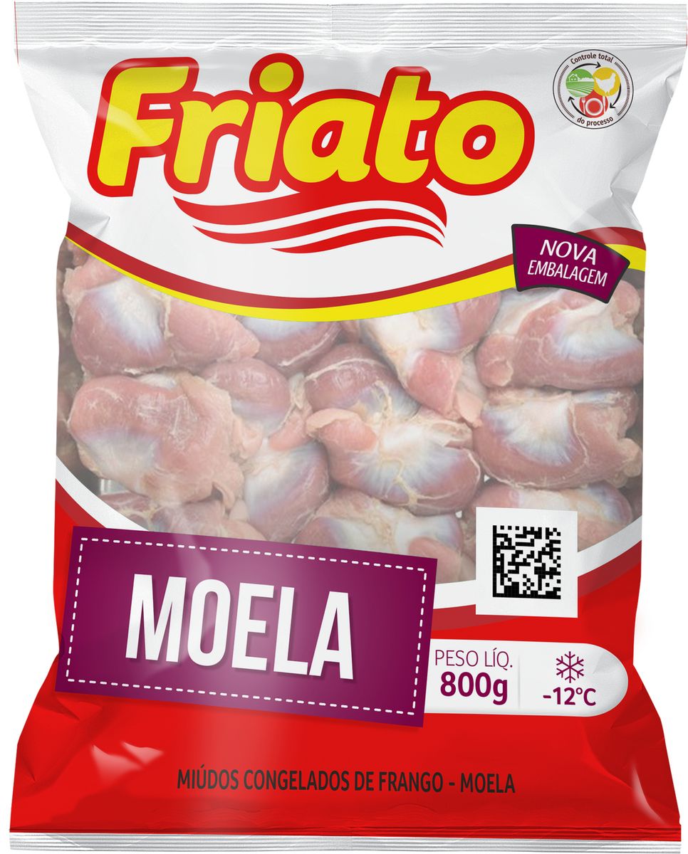 Moela de Frango Congelado Friato 800g image number 0