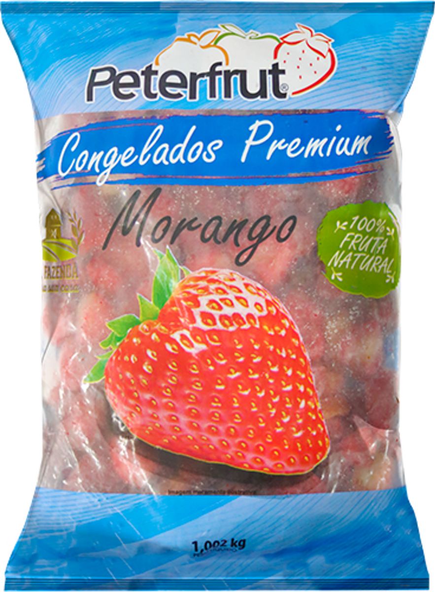 Morango Congelado Peterfrut 1,002kg