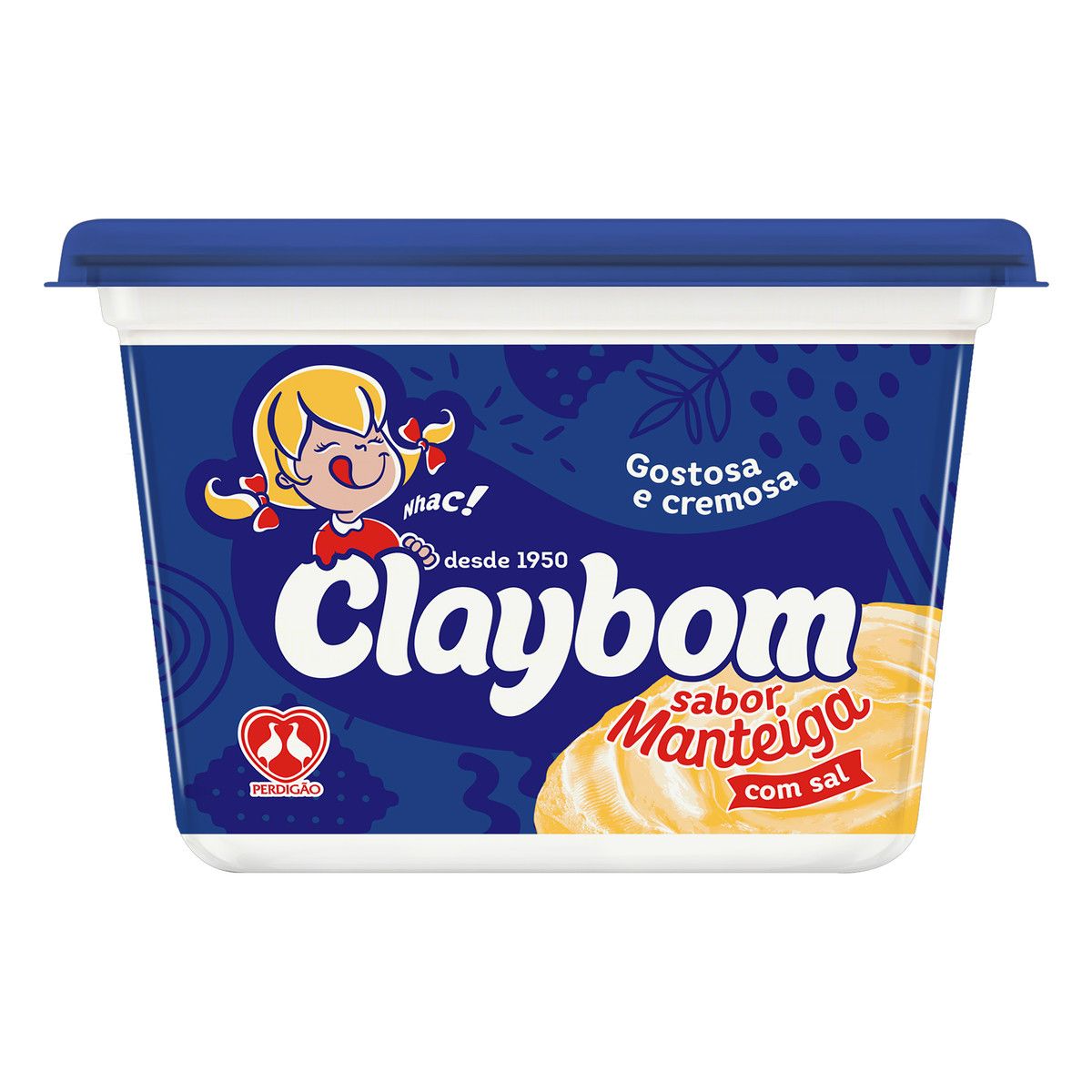 Margarina Manteiga com Sal Claybom Pote 500g image number 0