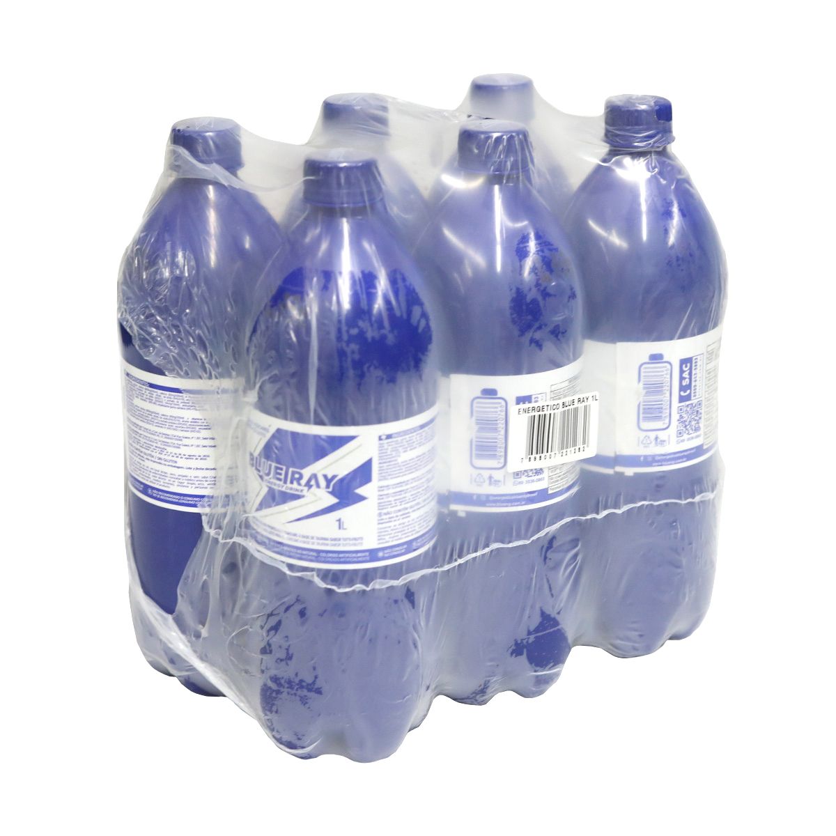 Energético Blue Ray Drink 1L (Pack com 6 Und) image number 0