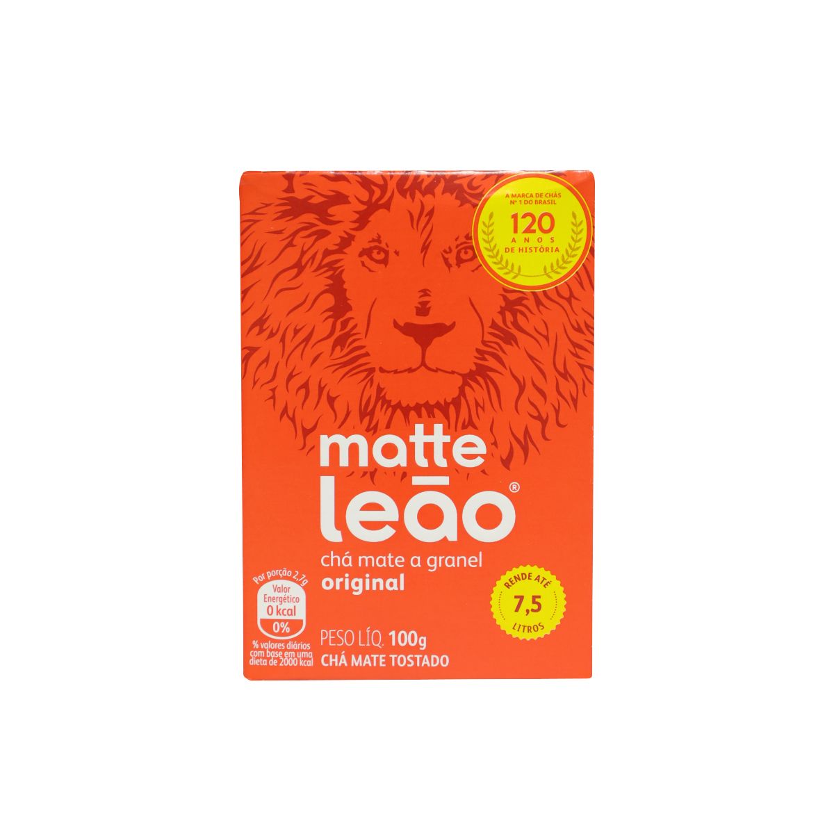 Chá Leão Mate Granel - 100 Gramas