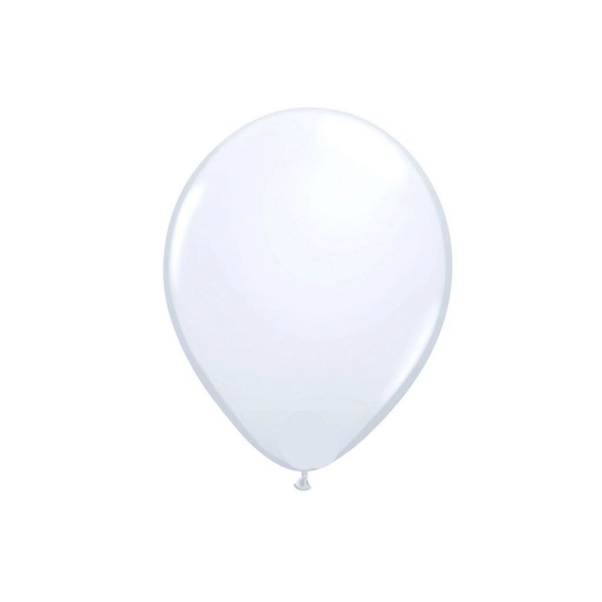 Balão Art Latex Buffet Nº 7 Liso Branco 50 Unidades image number 0