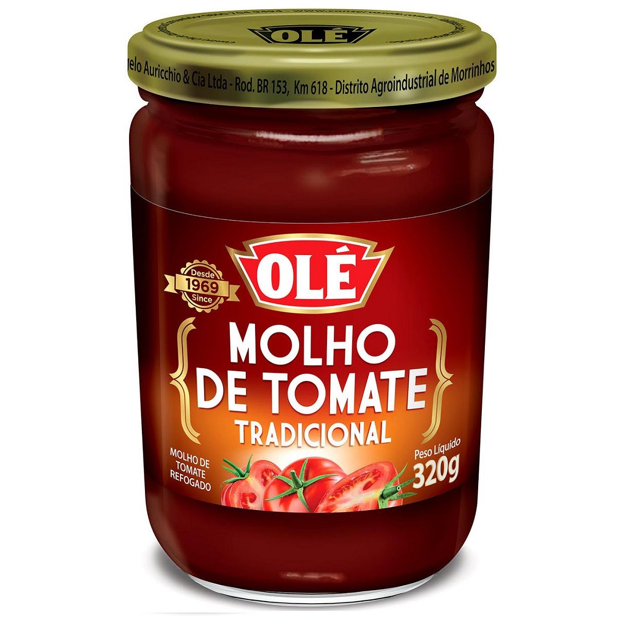 Molho de Tomate Olé Tradicional 320g
