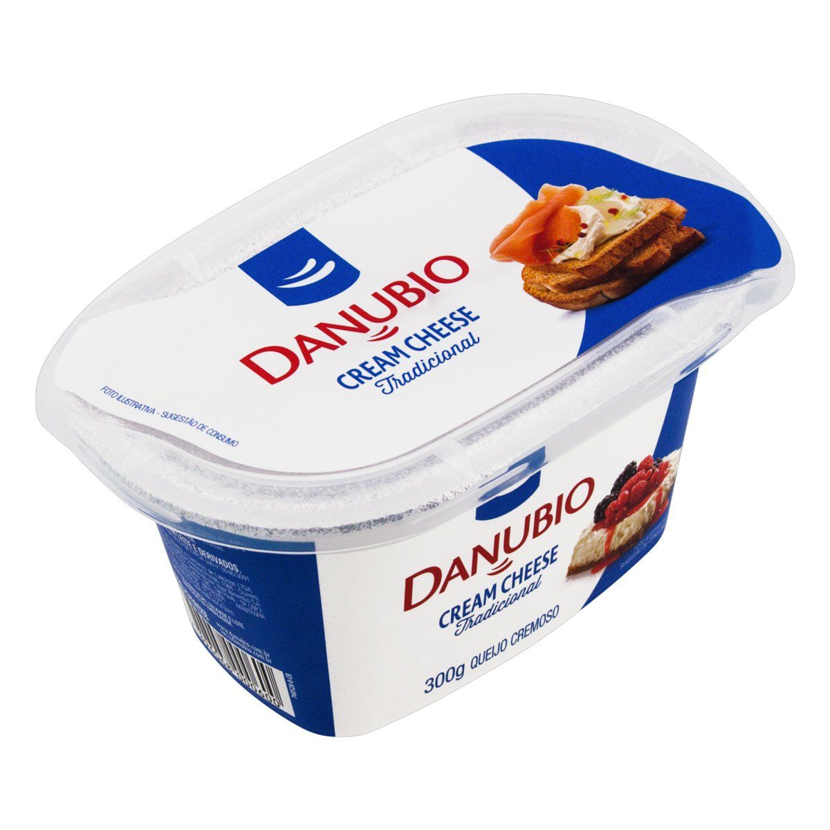 Cream Cheese Tradicional Danubio Pote 300g image number 5