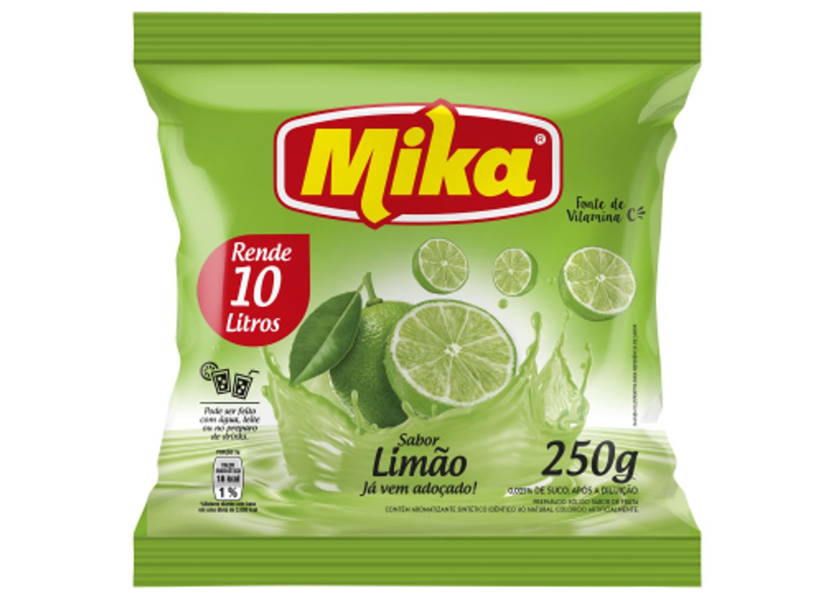 Refresco Mika Limão 250g