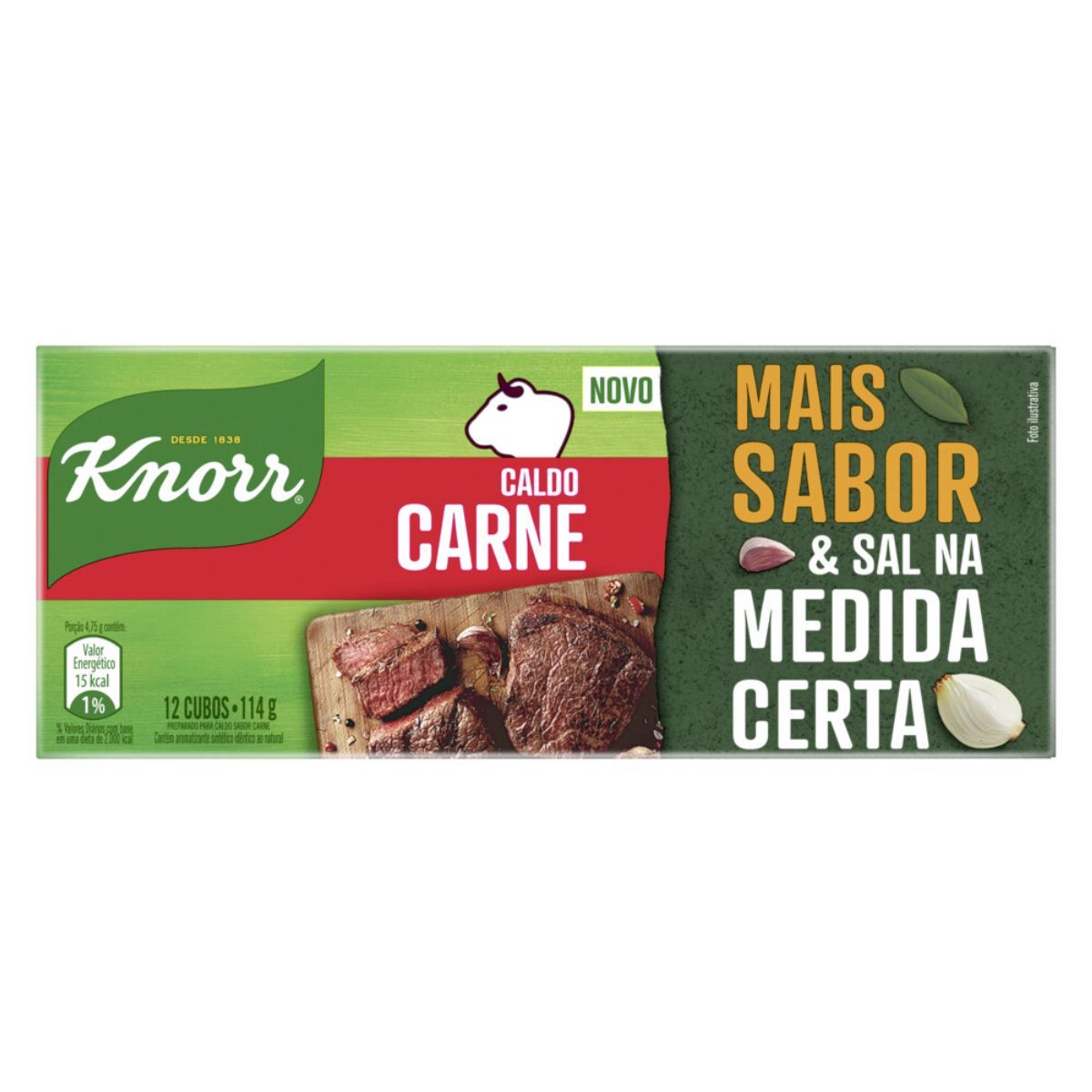 Caldo Knorr Carne 12 cubos