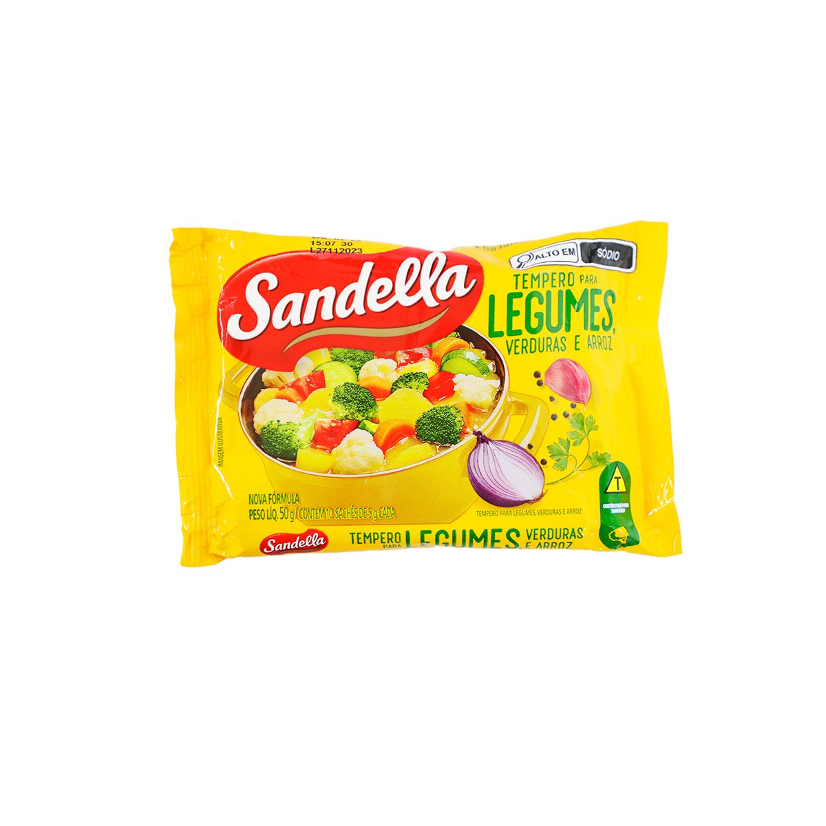 Tempero Sandella para Legumes Verduras e Arroz 50g image number 0