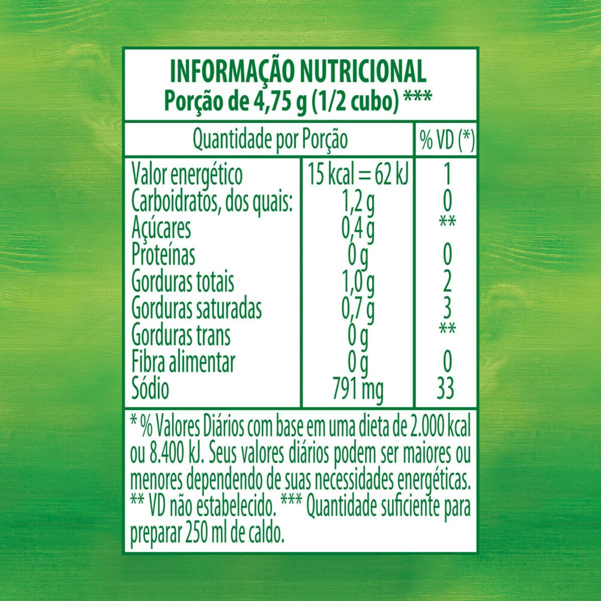 Caldo Knorr Bacon 57g 6 cubos image number 4