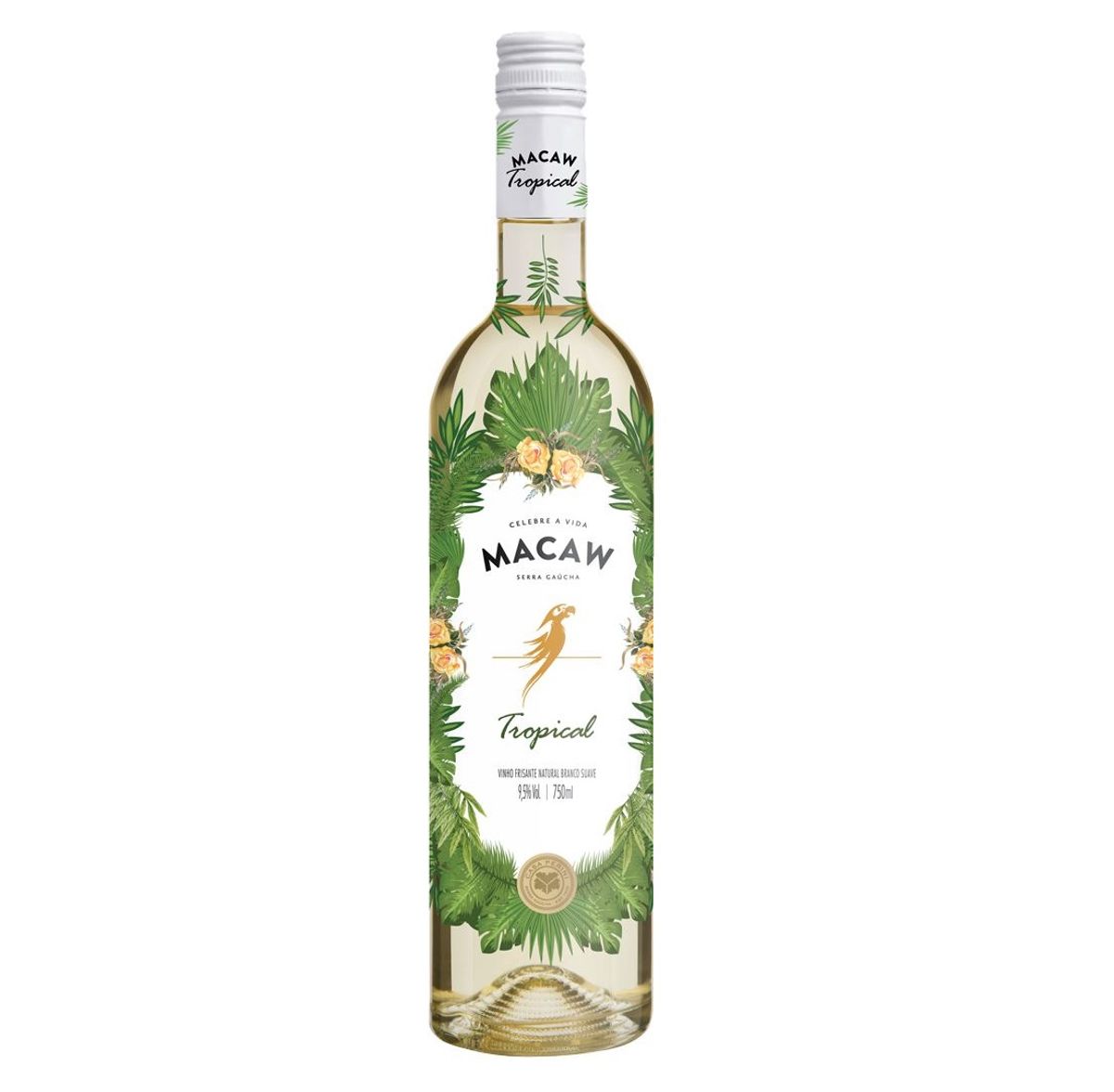 Vinho Branco Macaw Tropical Moscato Frisante 750ml image number 0