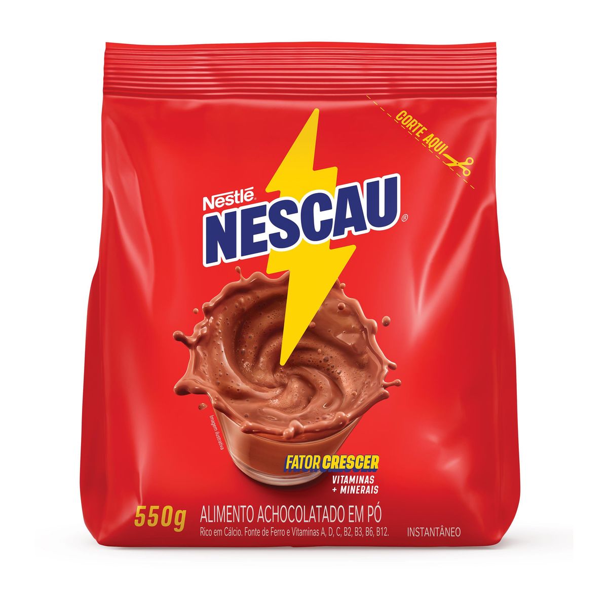 Achocolatado em Pó Nescau Pacote 550g image number 0