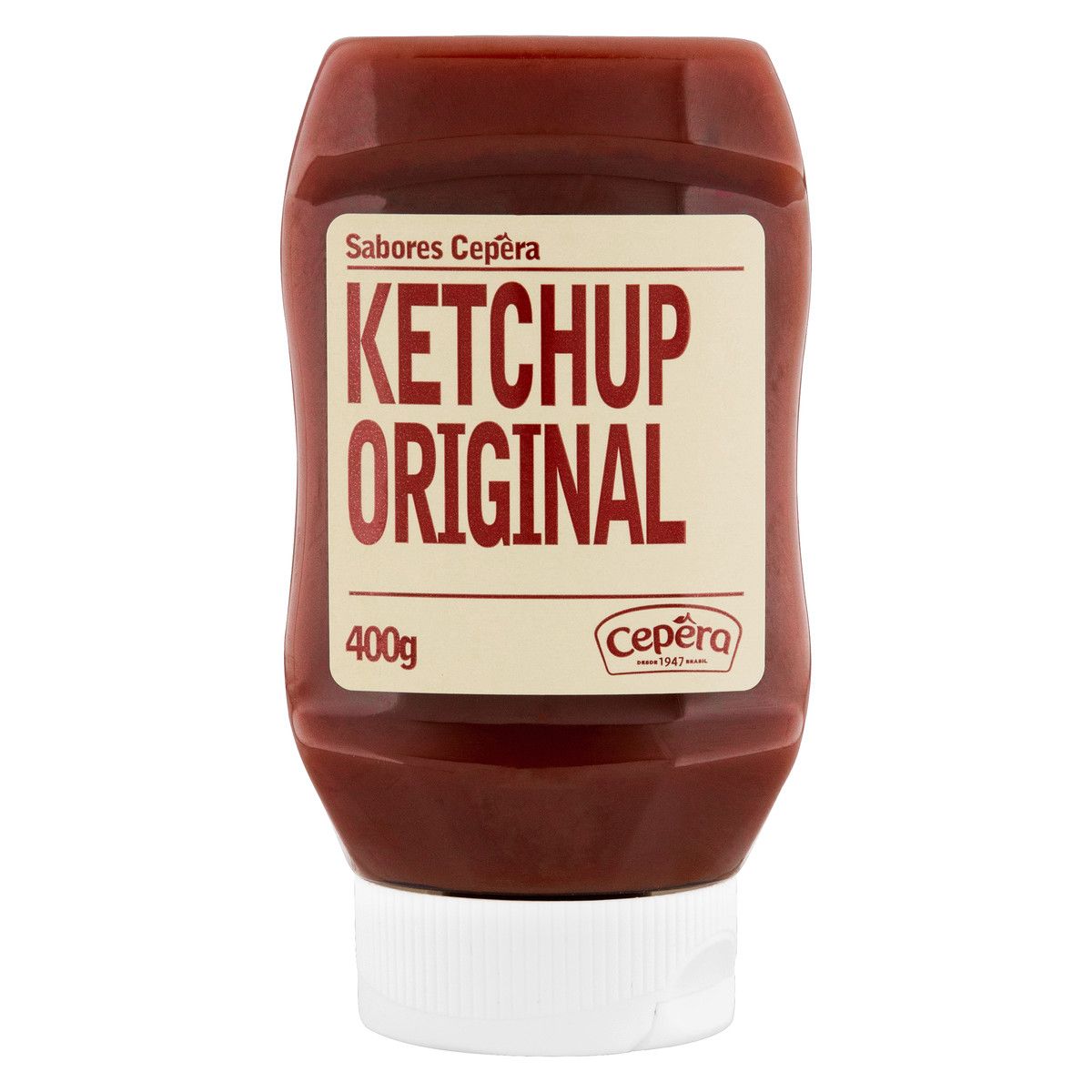 Ketchup Sabores Cepêra Original Squeeze 400g