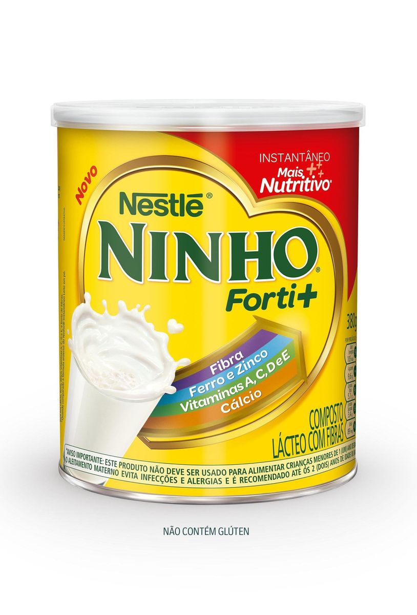 Composto Lácteo Ninho Forti+ 380g