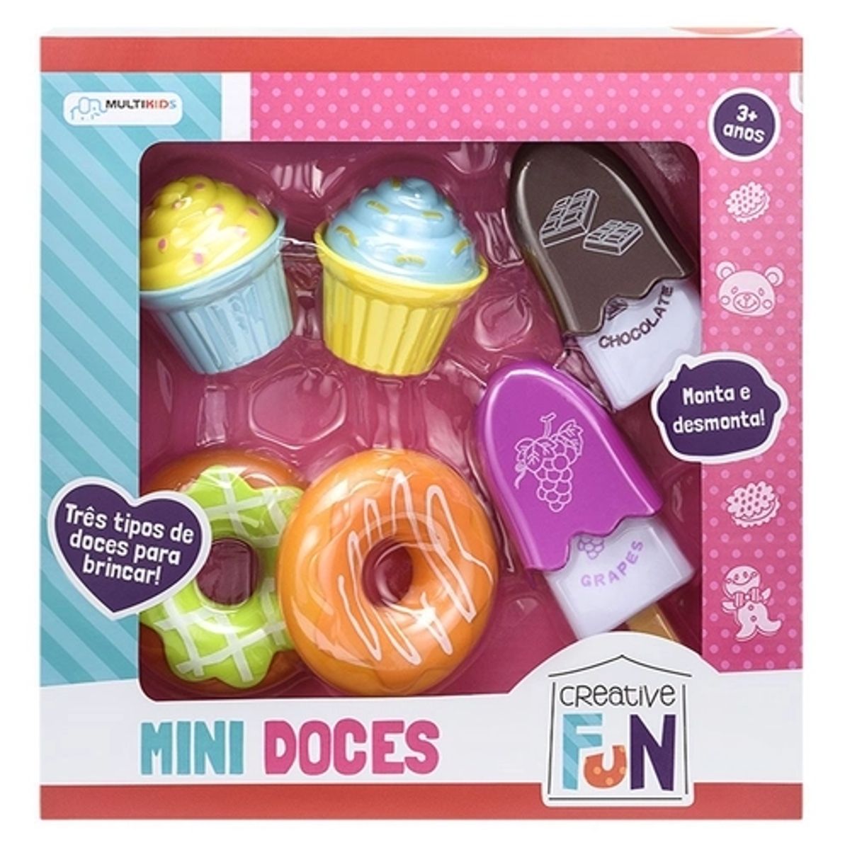 Mini Doces Creative Fun Brinquedos Multikids