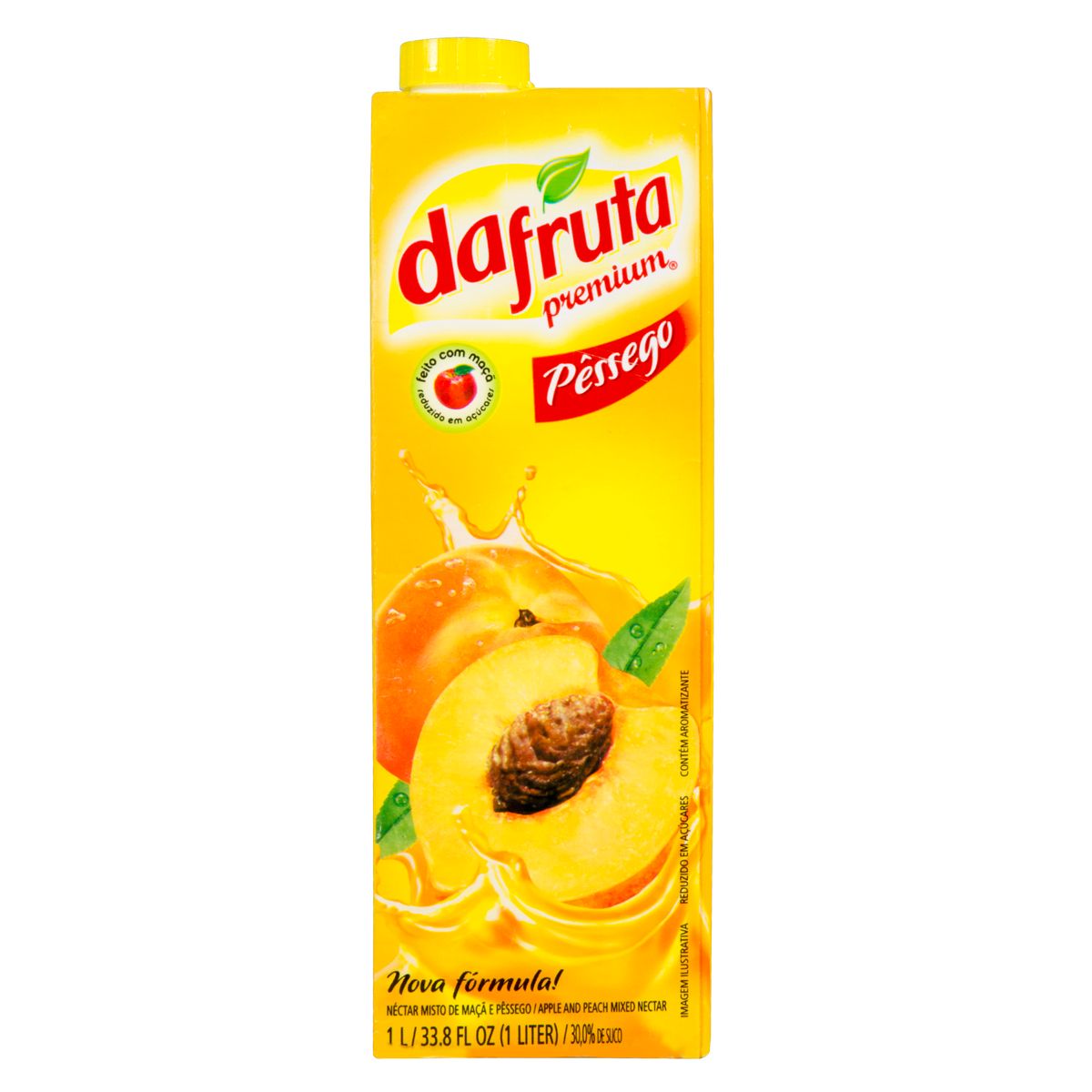 Néctar Pêssego Dafruta Premium Caixa 1l