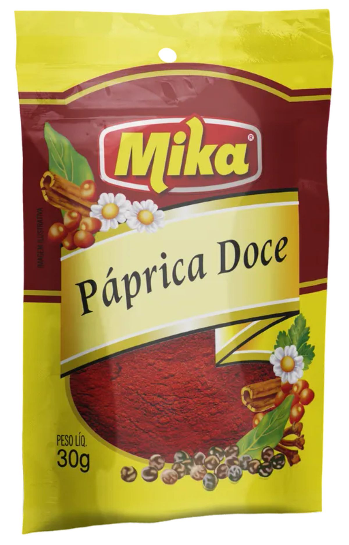 Páprica Doce Mika 30g image number 0