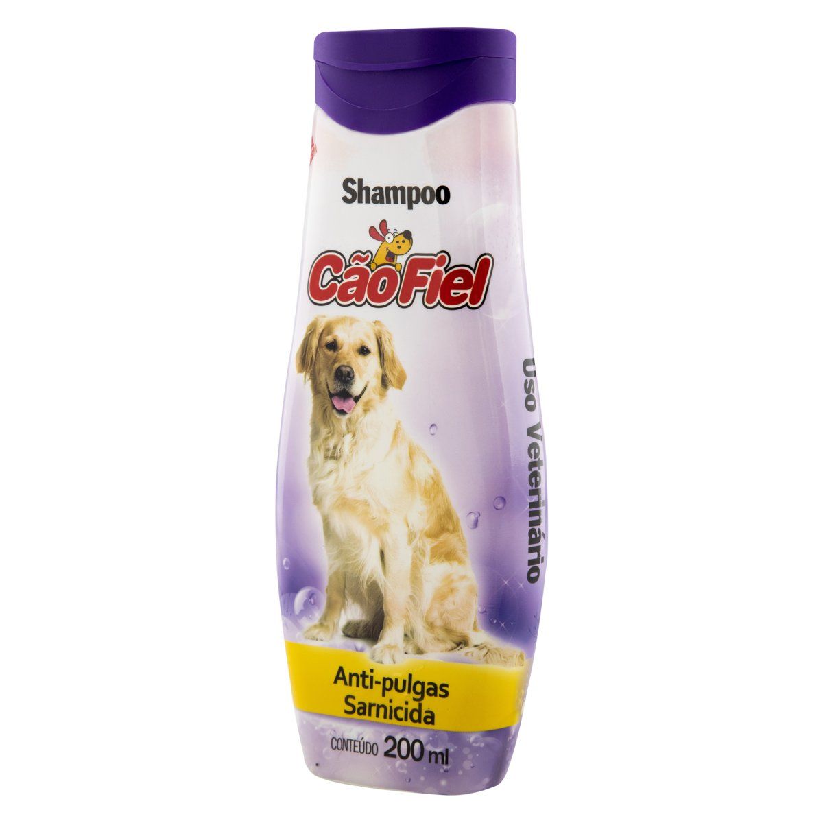 Shampoo para Cães Sarnicida e Anti-Pulgas Cão Fiel Frasco 200ml image number 2