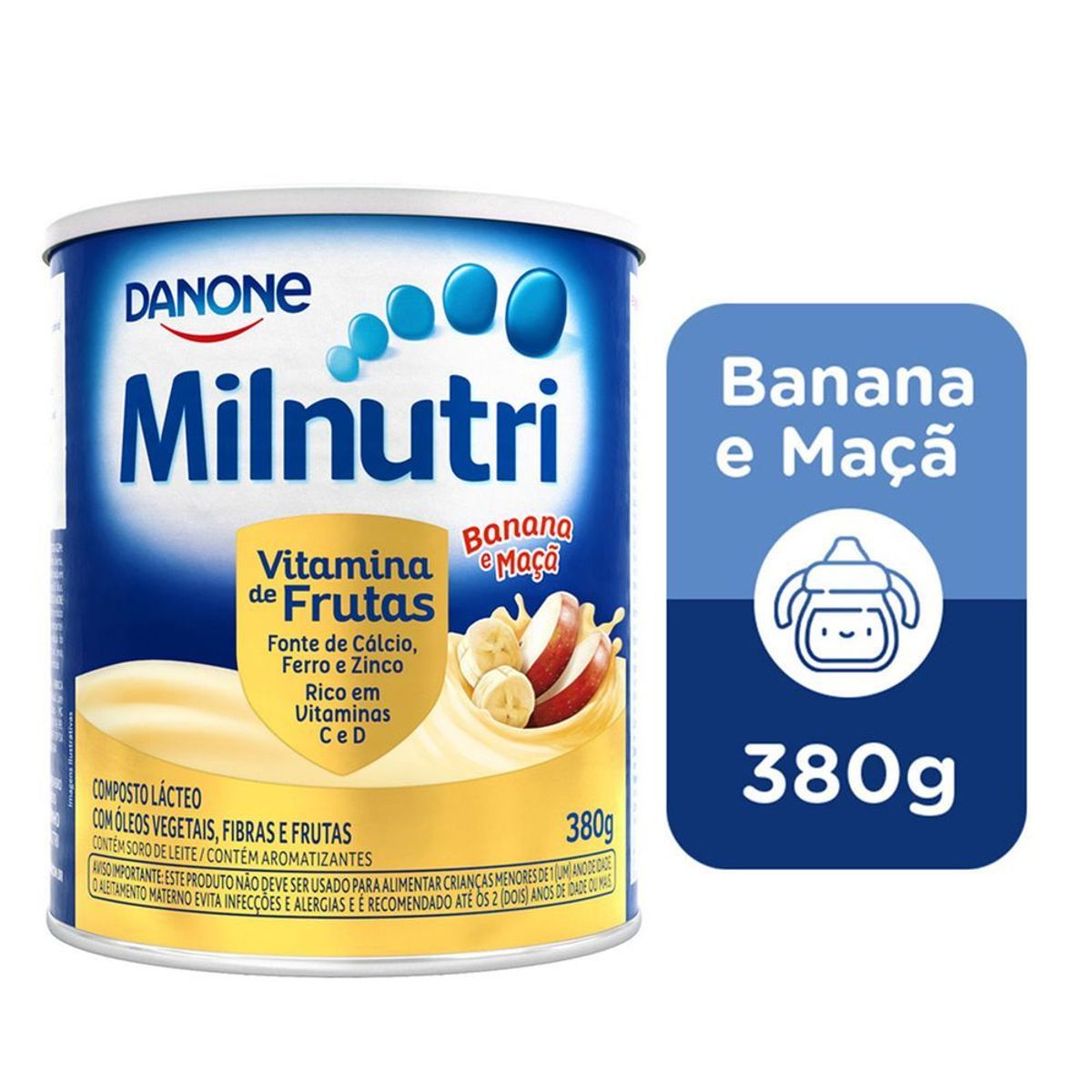 Composto Lácteo Milnutri Vitamina de Frutas 380g image number 1