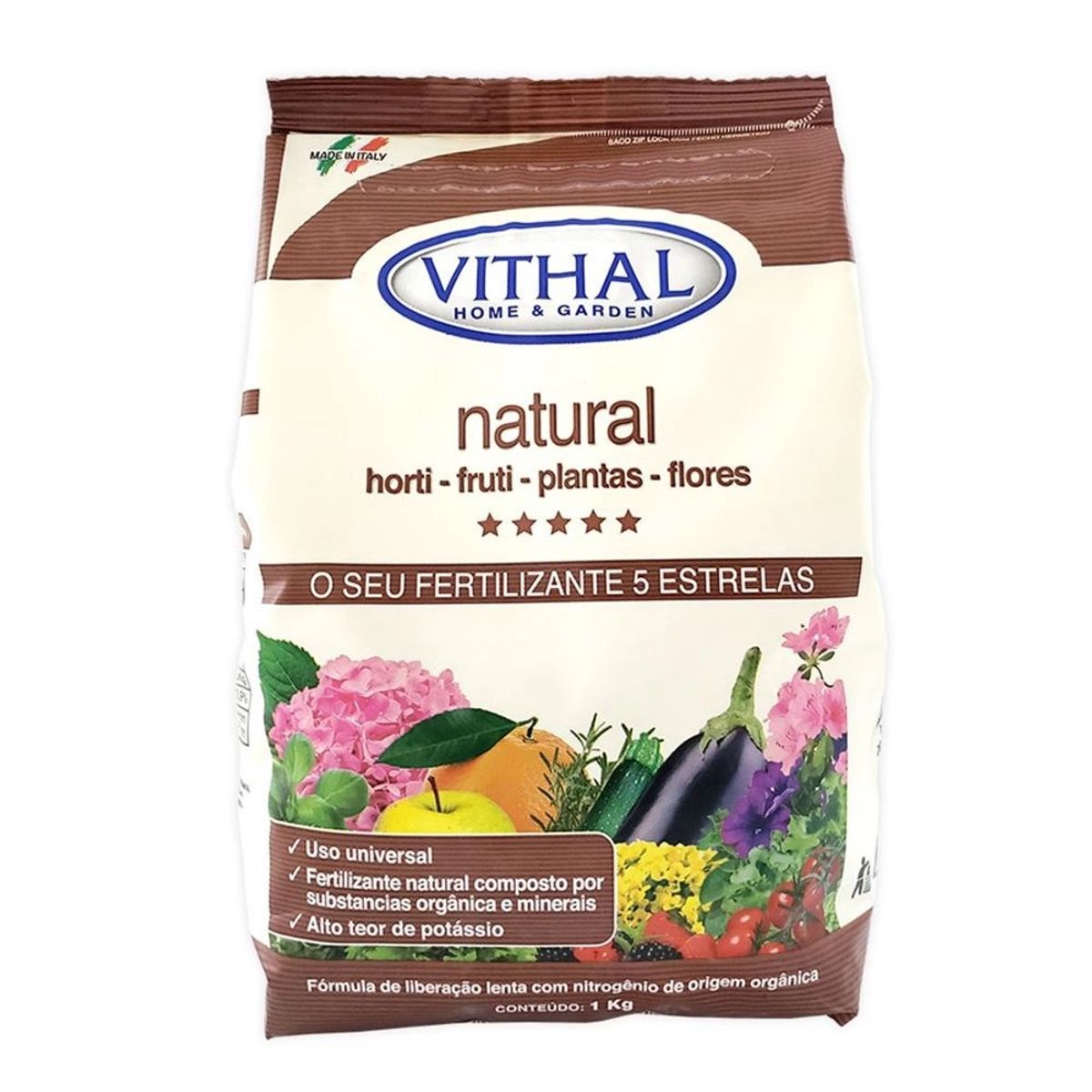 Fertilizante para Plantas Vithal Natural Pacote 1kg