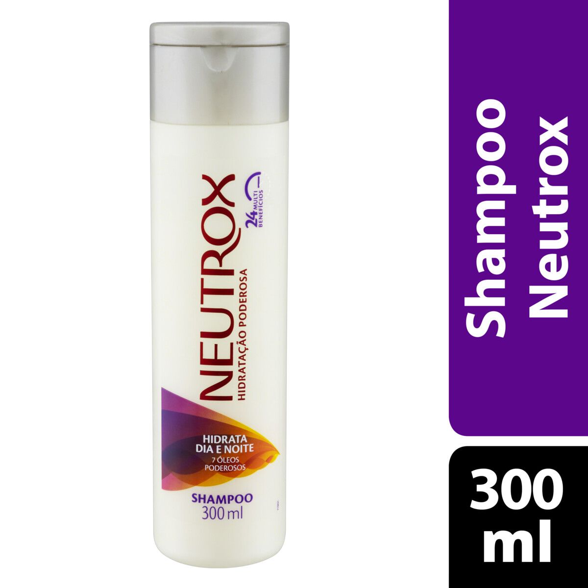 Shampoo Neutrox 24 Multibenefícios Frasco 300ml image number 1