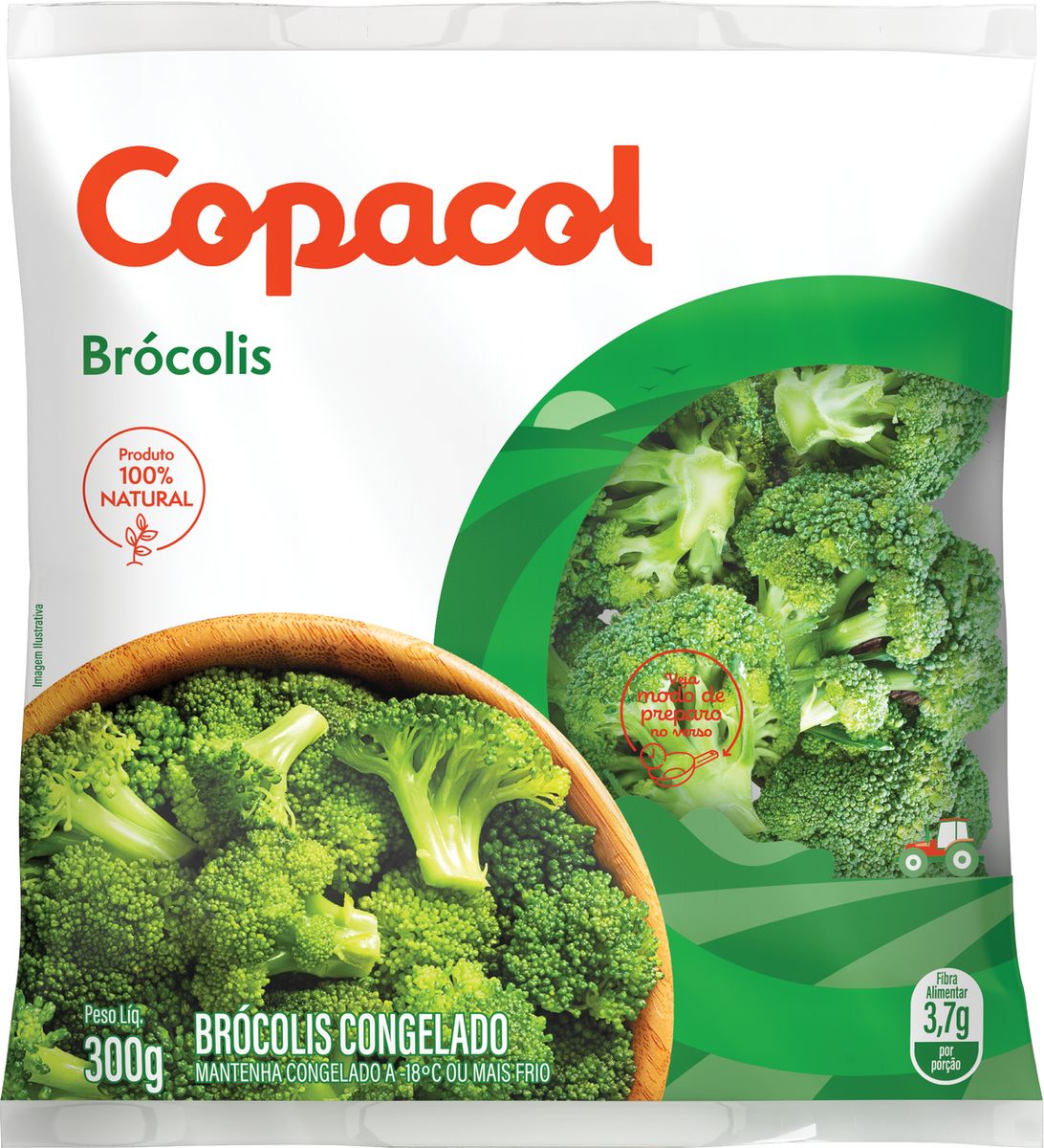 Brócolis Congelado Copacol 300g image number 0