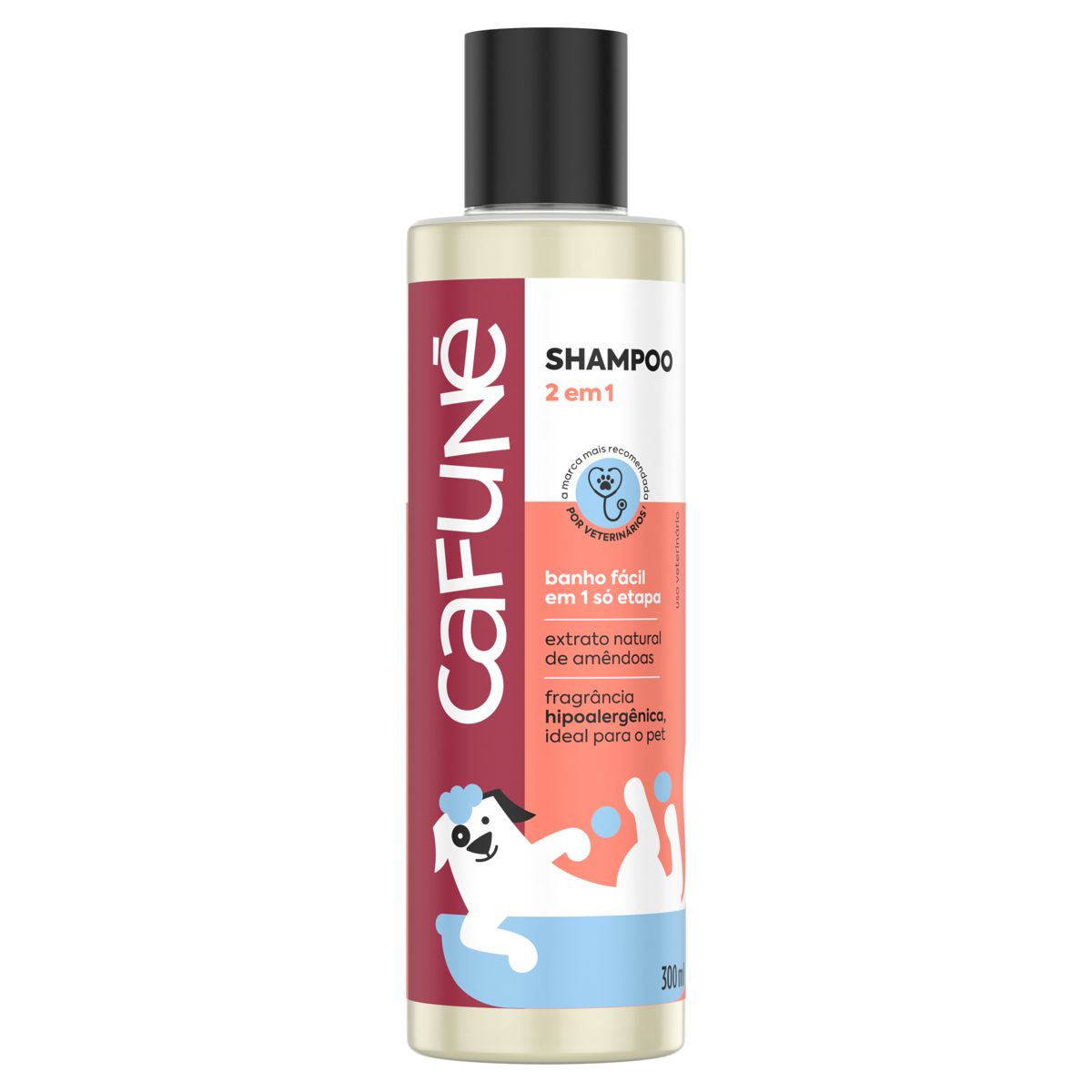 Shampoo Uso Veterinário Cafuné Amêndoas 300ml