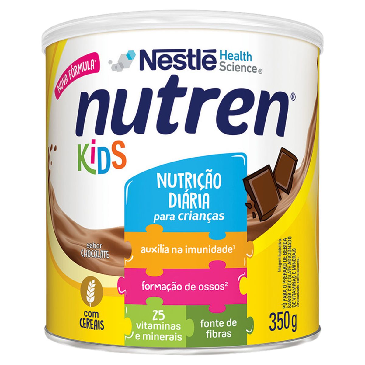 Complemento Alimentar Nutren Kids Chocolate 350g image number 0