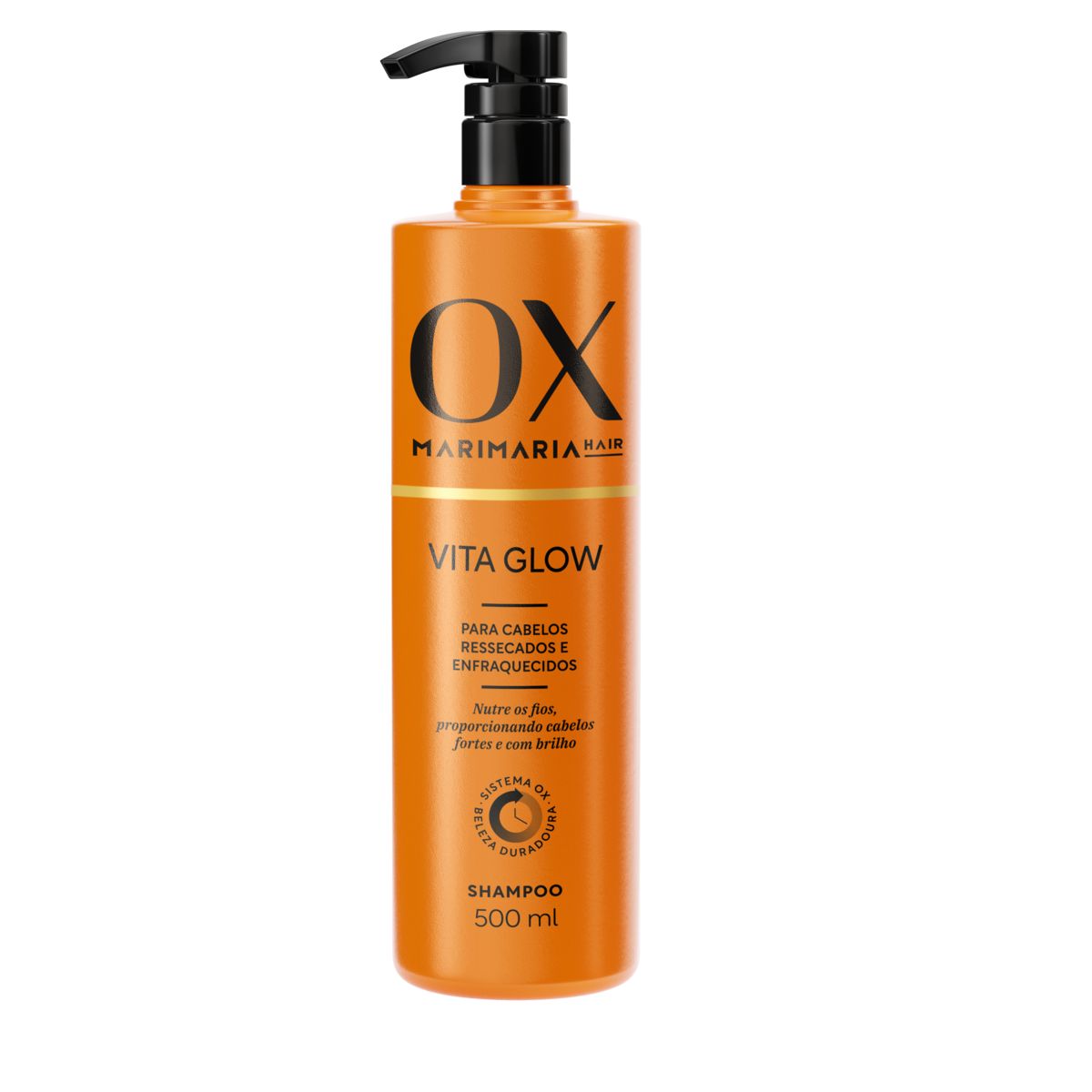 Shampoo OX Cosméticos Vita Glow Frasco 500ml