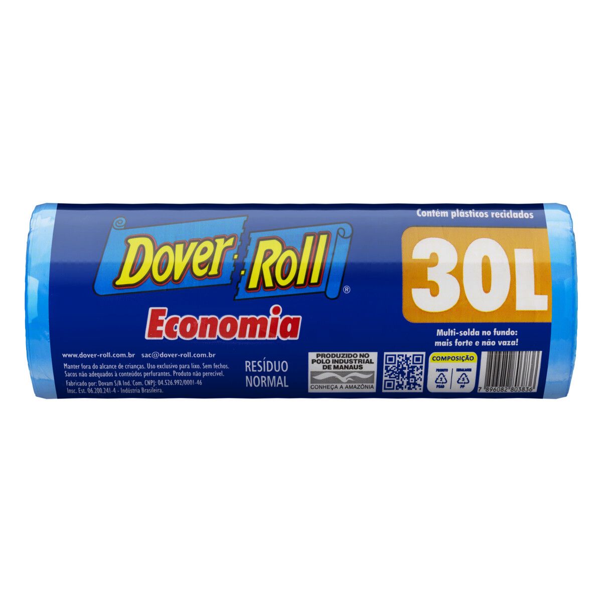 Saco para Lixo Dover Roll 30L Economia 30 Unidades image number 1
