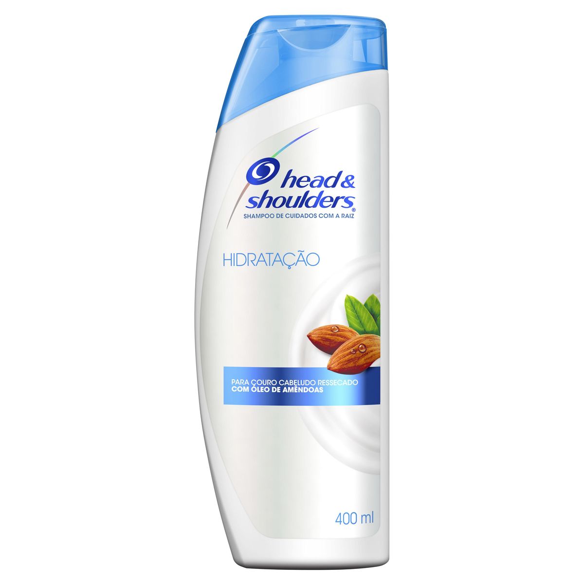 Shampoo de Cuidados com a Raiz Head & Shoulders Hidratação com Óleo de Amêndoas 400ml