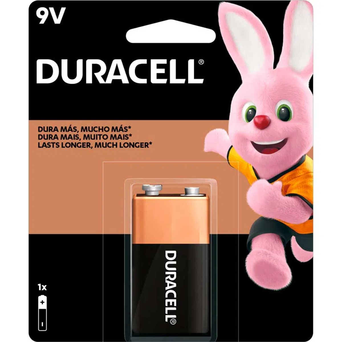 Bateria Duracell Alcalina 9V image number 0