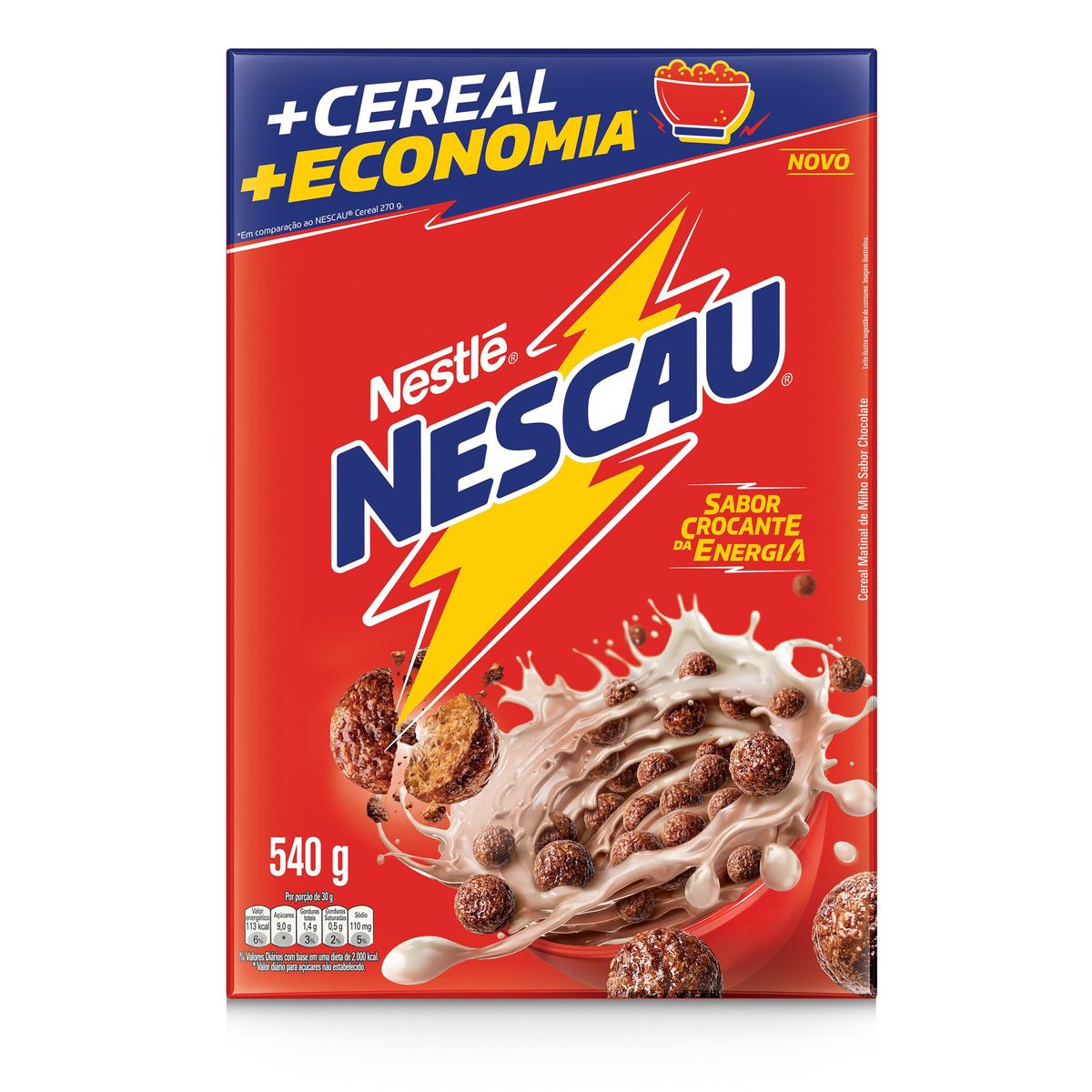 Cereal Matinal Nescau Tradicional 540g image number 0