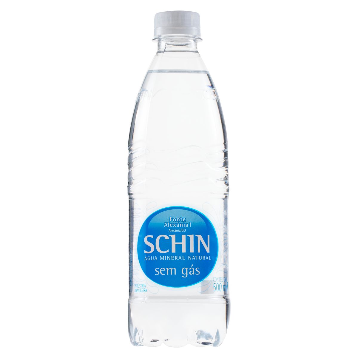 Água Mineral Natural sem Gás Schin Garrafa 500ml