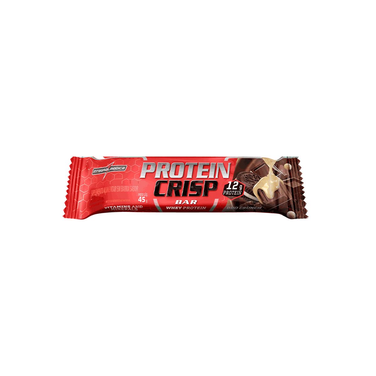 Barra de Proteína Crisp Bar Duo Crunch 45g image number 0