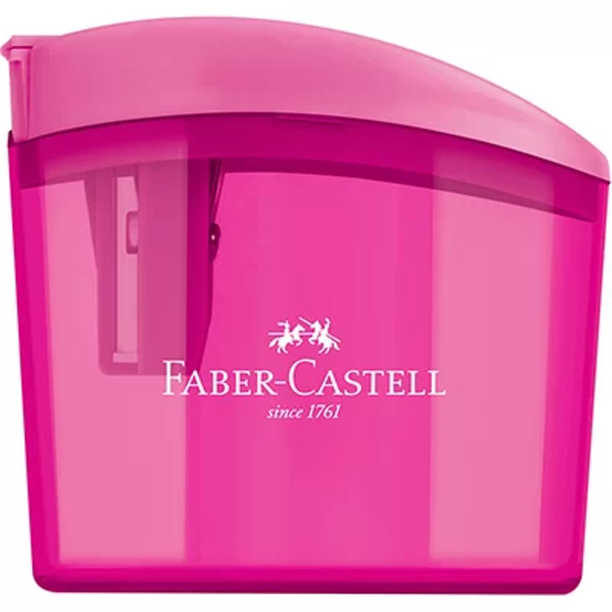 Apontador com Deposito Clickbox Faber-Castell Cores Sortidas image number 2