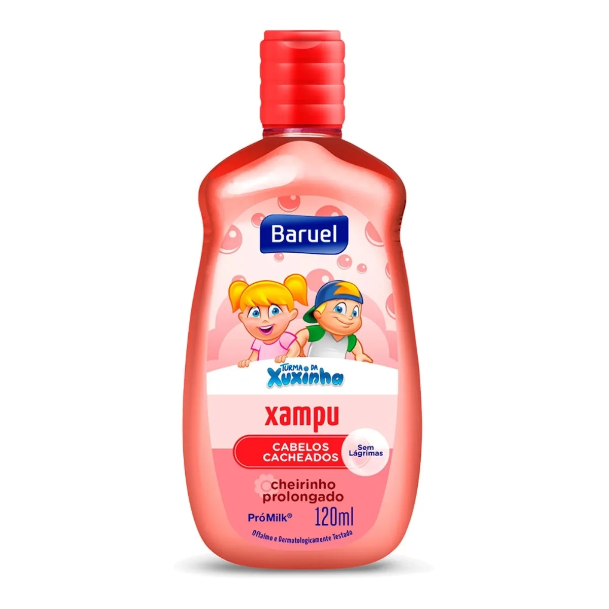 Shampoo Infatil Baruel Turma da Xuxinha Cabelo Cacheado 120ml
