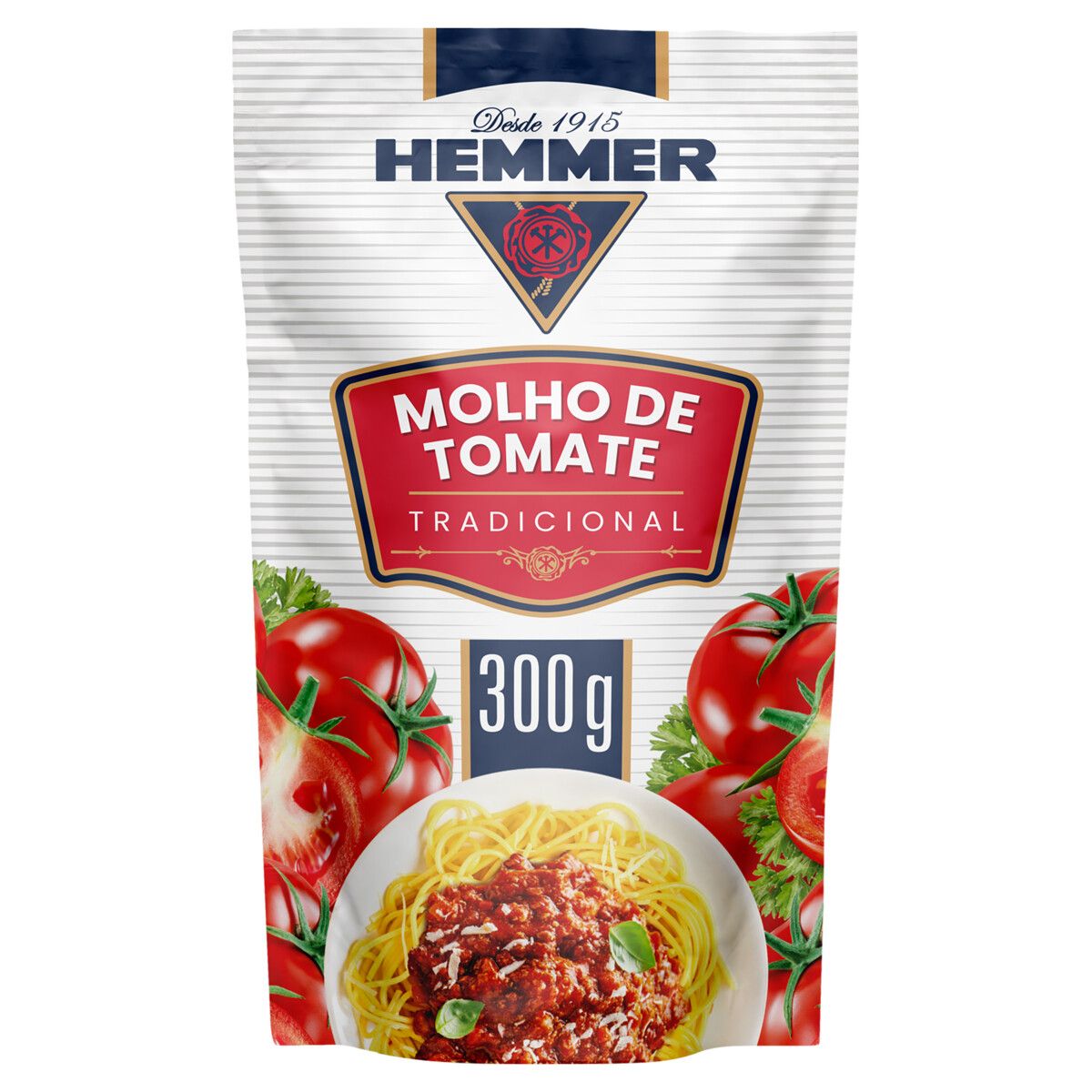 Molho de Tomate Hemmer Tradicional Sachê 300g