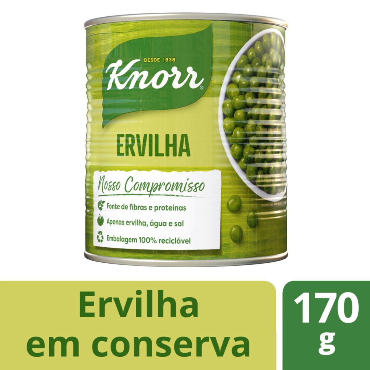 Ervilha Knorr Lata 170g image number 1