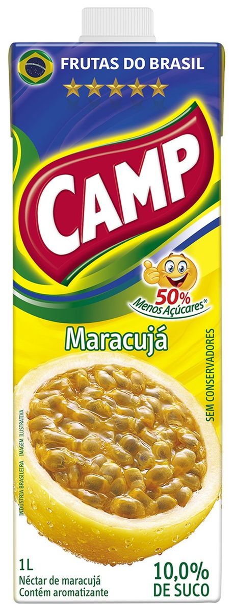 Néctar Camp Maracujá 1L
