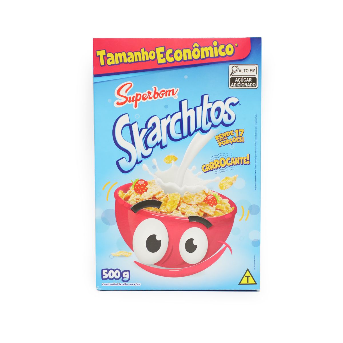 Cereal Matinal Superbom Skarchitos Tamanho Econômico 500g