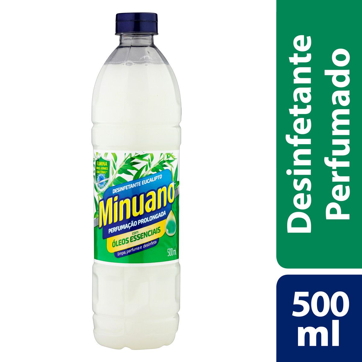 Desinfetante Minuano Eucalipto 500ml image number 1