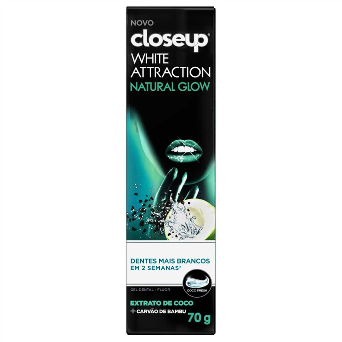 Creme Dental Close Up White Attraction Natural Glow 70g image number 3