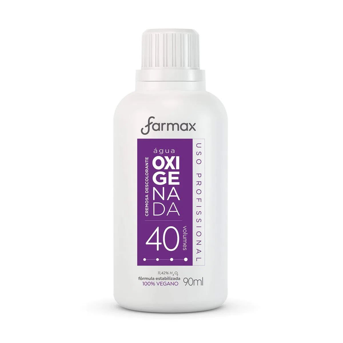 Água Oxigenada Farmax Cremosa 40 Volume 90ml