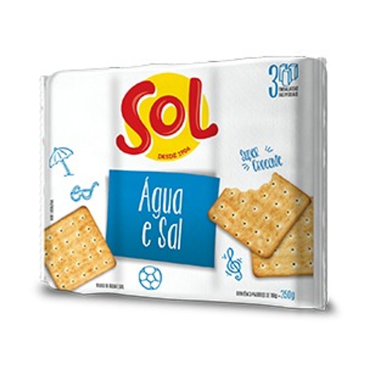 Biscoito Sol Agua e Sal 350g