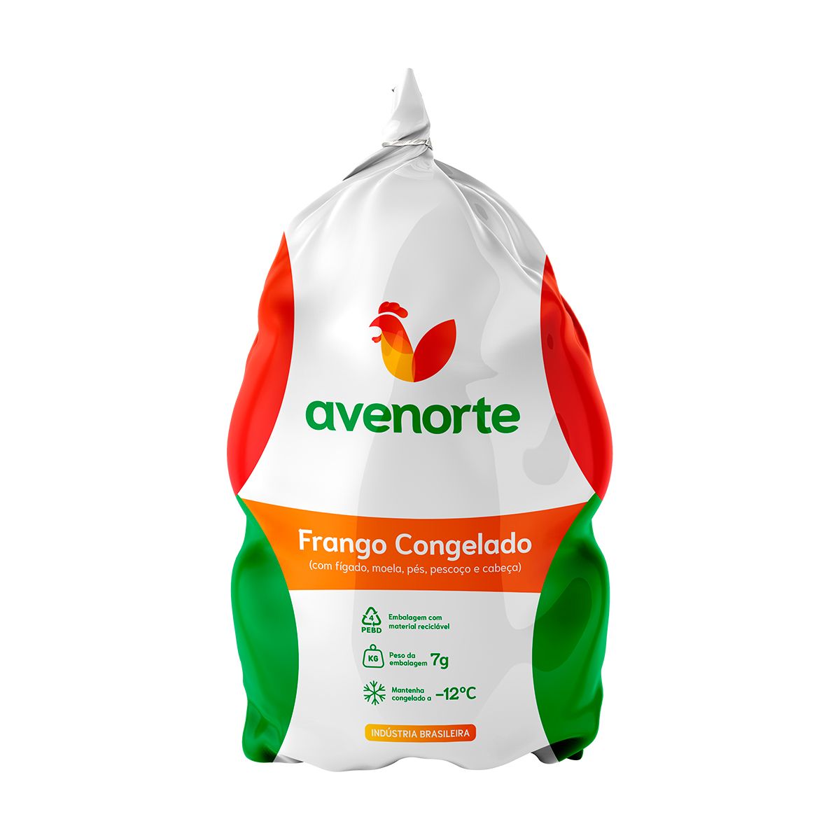 Frango Avenorte Inteiro Aprox.3,47kg