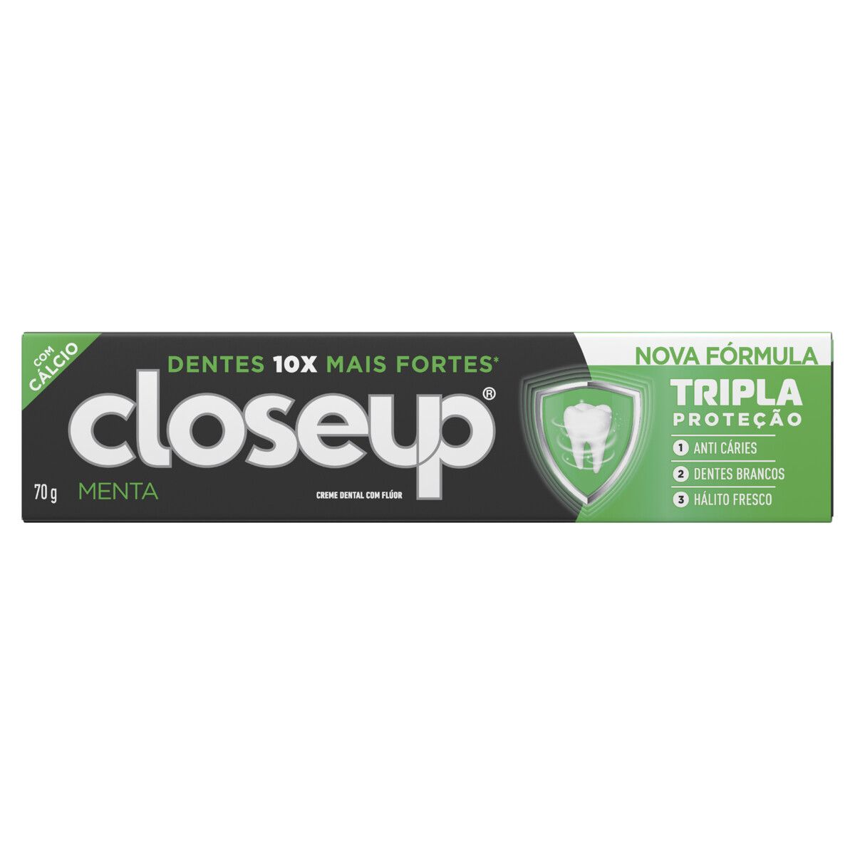 Creme Dental Closeup Menta Tripla Proteção Caixa 70g