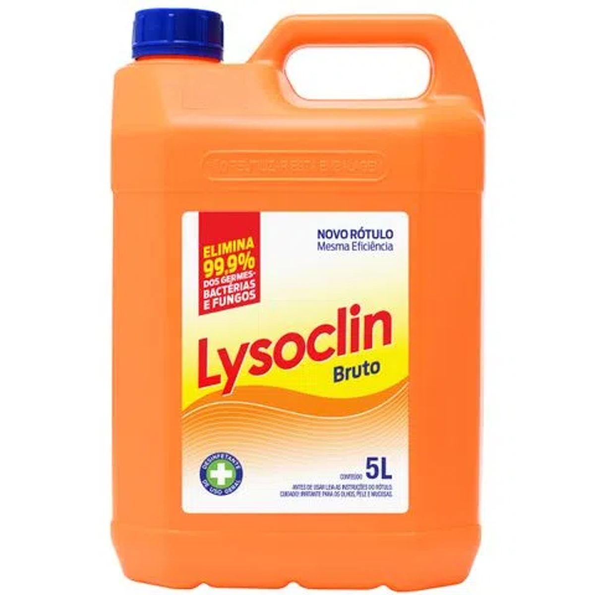 Limpador Bactericida Uso Geral Lysoclin Bruto 5L
