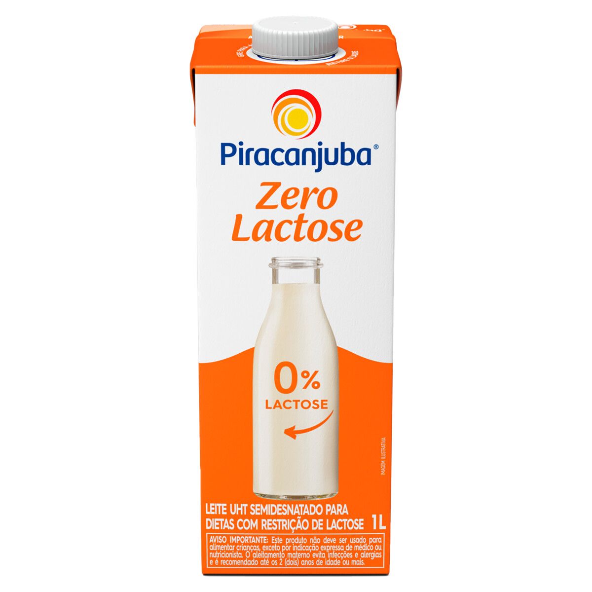 Leite Piracanjuba UHT Zero Lactose 1l